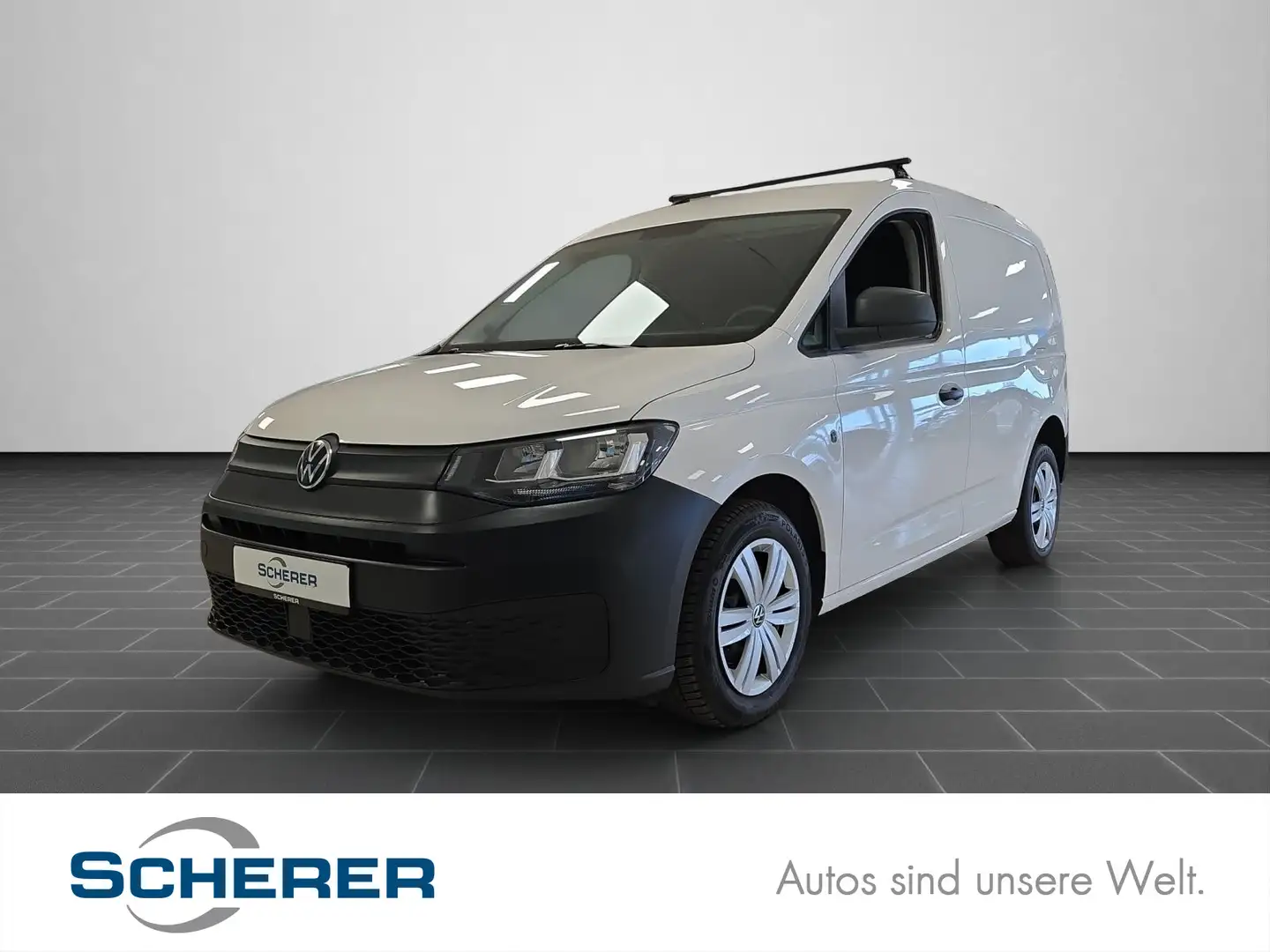 Volkswagen Caddy 2.0 TDI Kasten Klima Bluetooth Weiß - 1