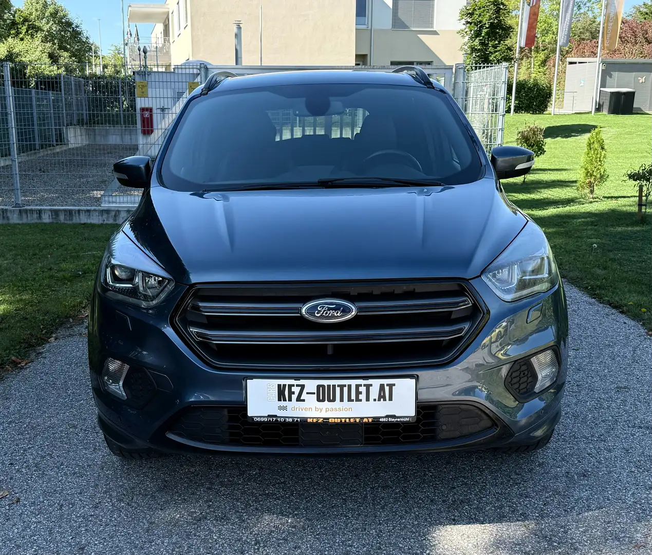 Ford Kuga ST-Line *Leder*AHK*Navi*PDC*SHZ*Tempomat* Blau - 2