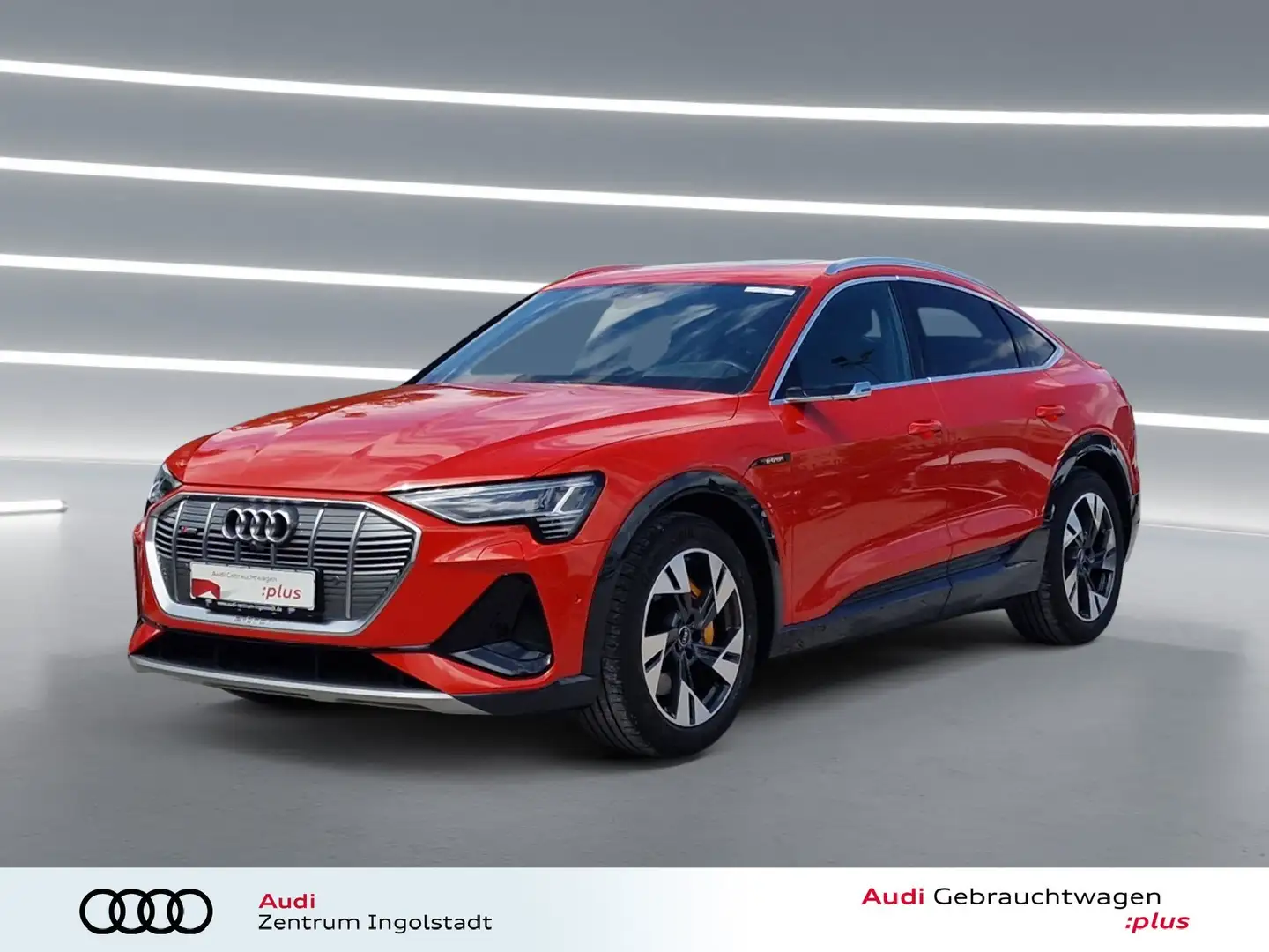 Audi e-tron Sportback 55 qu 2x S line MATRIX Pano AHK Rot - 2