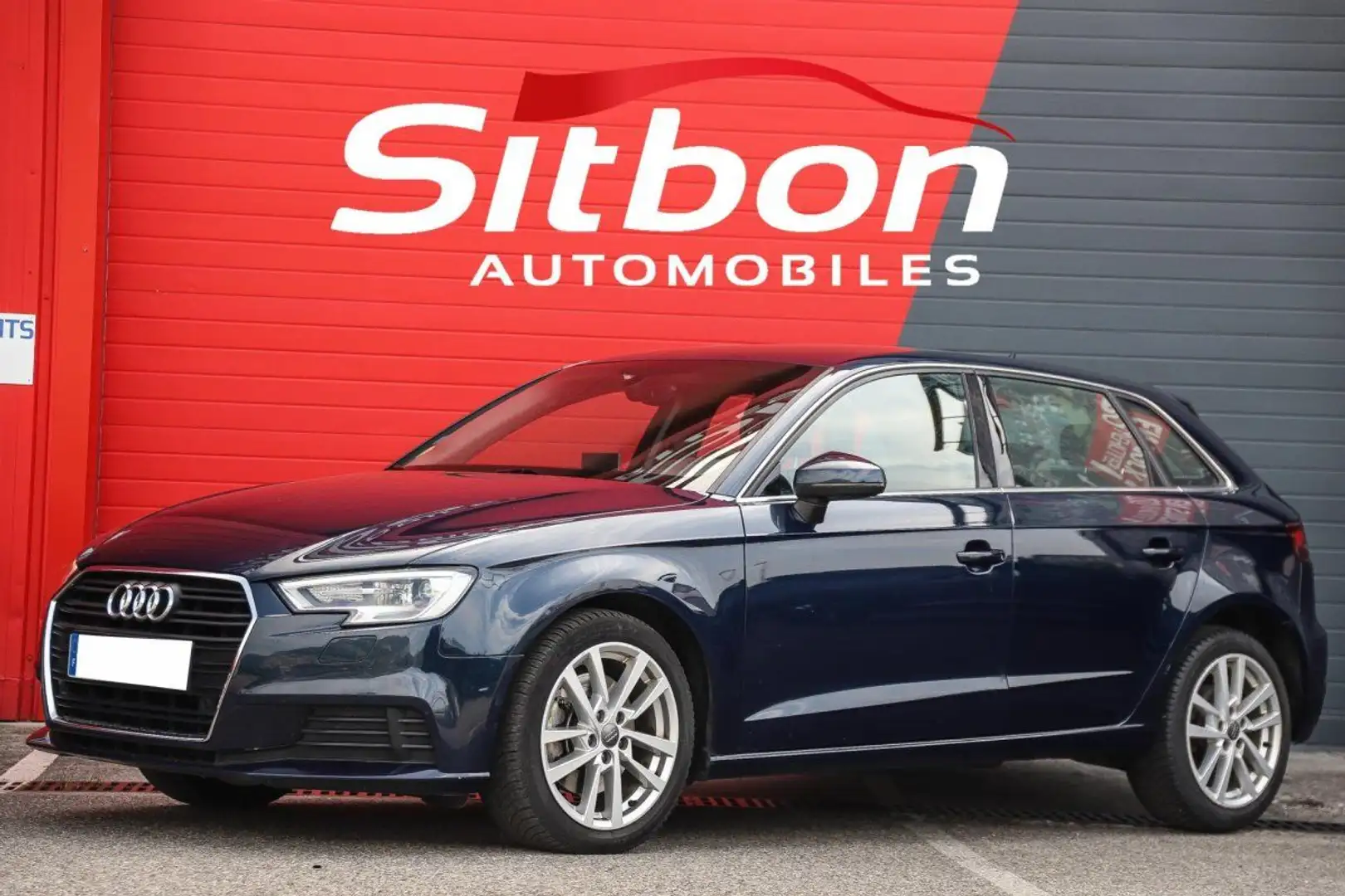 Audi A3 2.0 35 TDI 150 S-Tronic 7 Business Line CAMERA GPS Bleu - 1