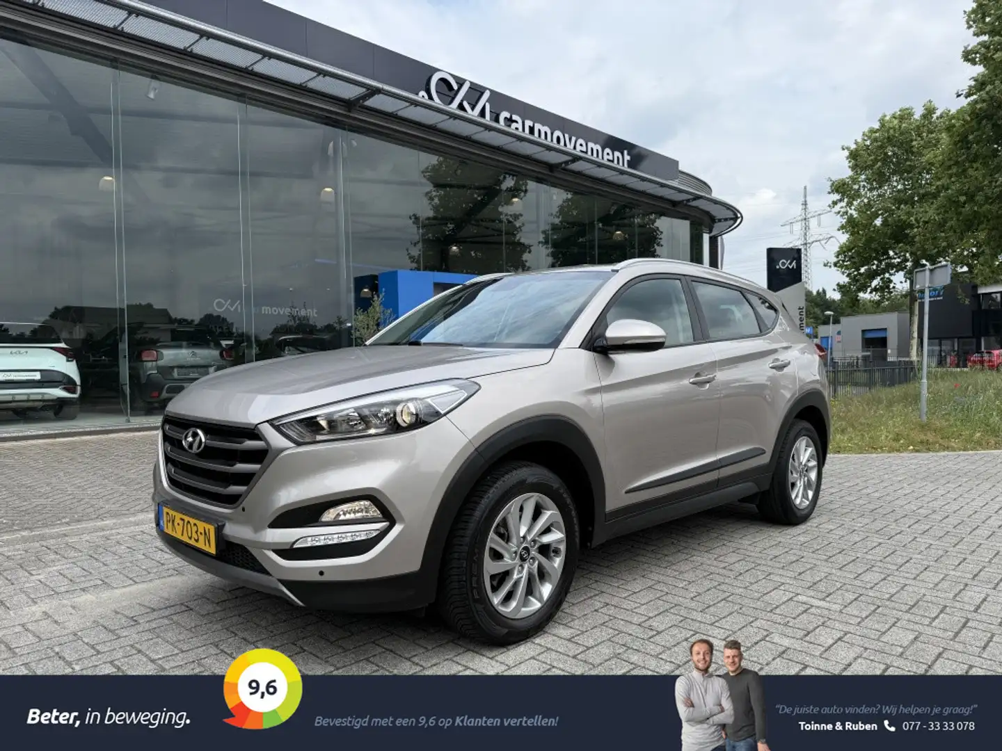 Hyundai TUCSON 1.6 GDi Comfort | Navi | Camera | Cruise Grau - 1