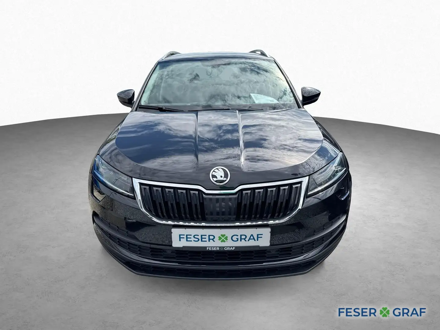 Skoda Karoq CLEVER 1.5 TSI 6-Gang *AHK*PDC*SHZ* Negro - 2