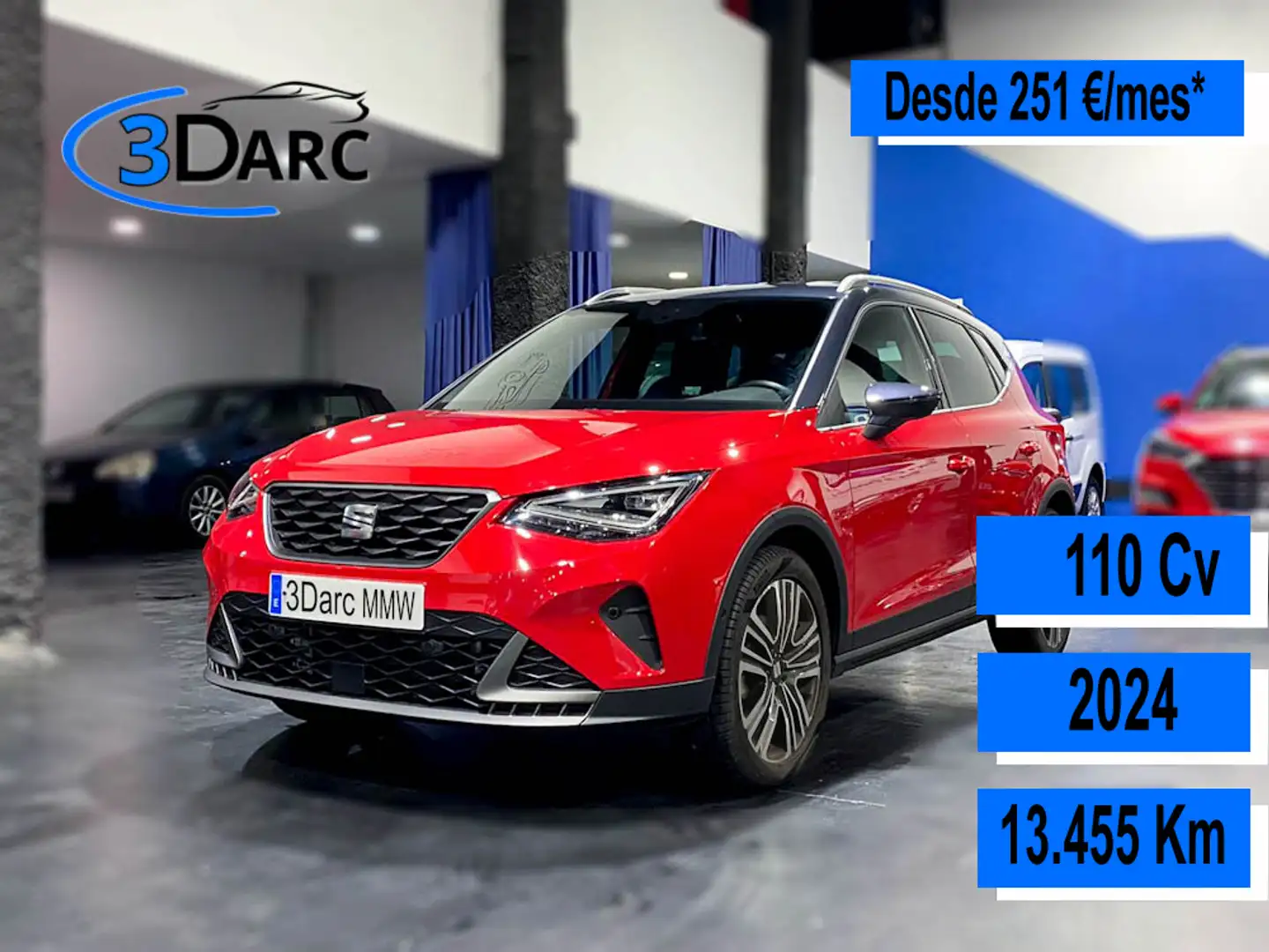 SEAT Arona 1.0 TSI S&S FR XM 110 Rojo - 1