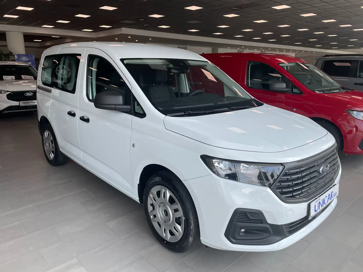 Ford Transit Connect FLEX CAB 5 POSTI N1 2.0TD102CV TREND Bianco - 2