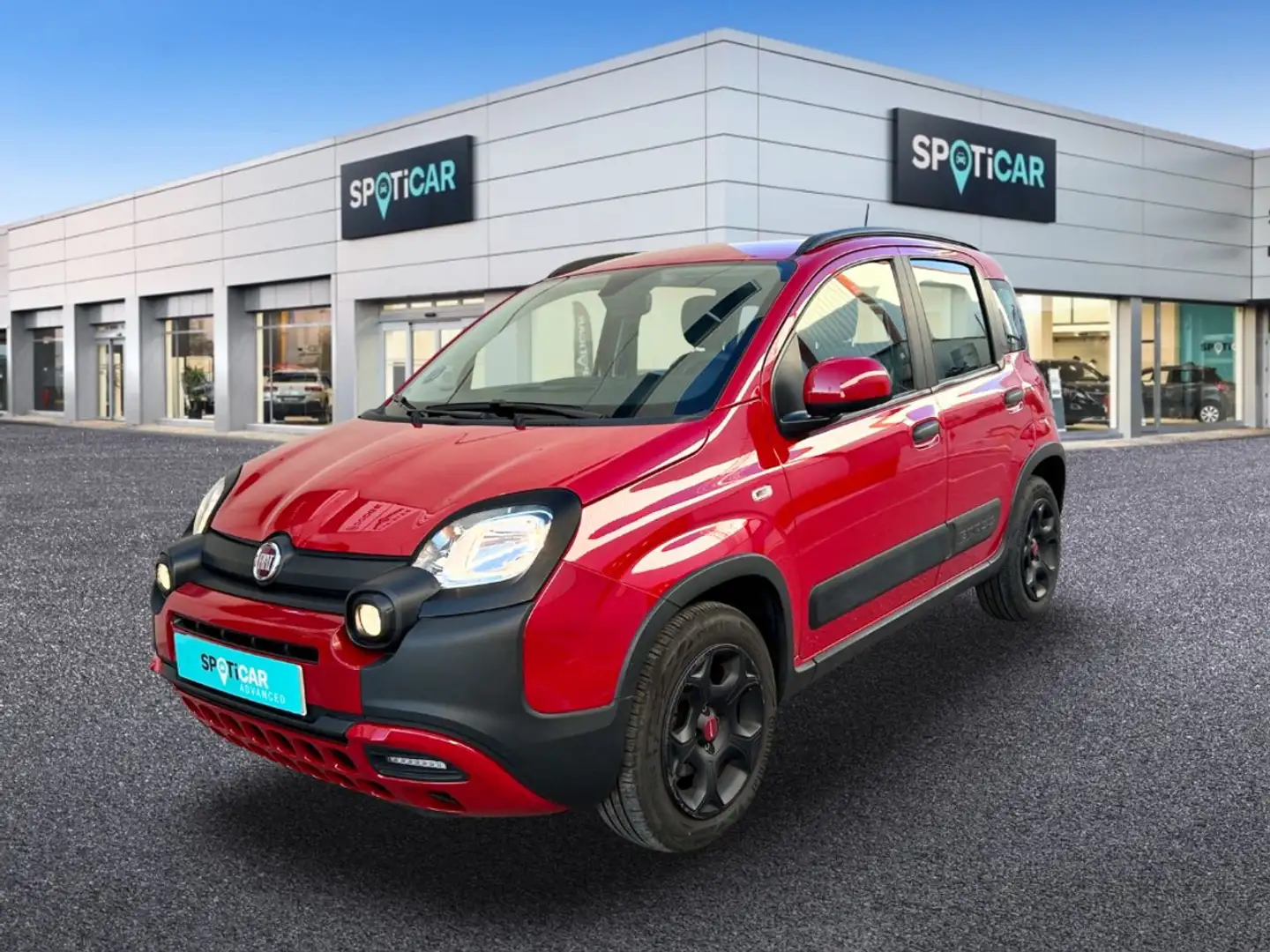 Fiat Panda 1.0 Gse Cross Hybrid Rojo - 1