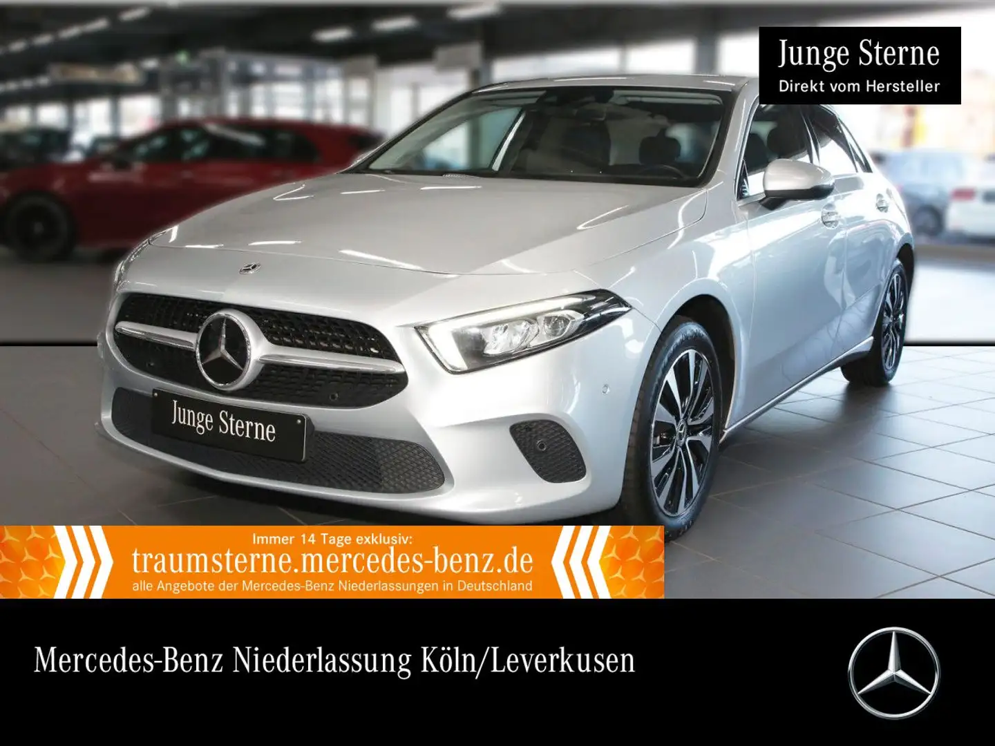 Mercedes-Benz A 250 e STYLE+AHK+LED+KAMERA+8G Silber - 1