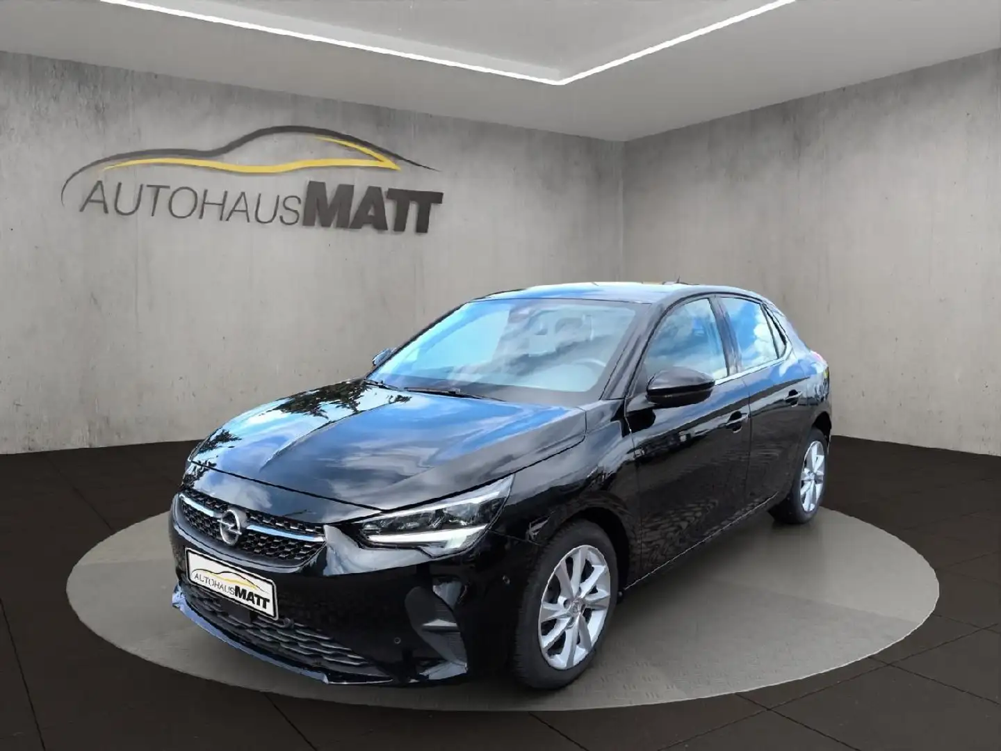 Opel Corsa 1.2T Elegance - Sitz-, Lenkradhzg., Kamera Negro - 1