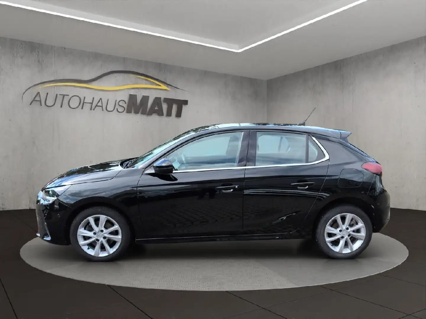 Opel Corsa 1.2T Elegance - Sitz-, Lenkradhzg., Kamera Negro - 2