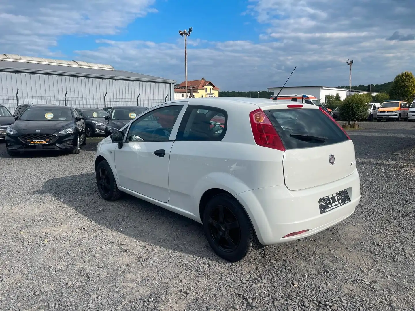 Fiat Grande Punto 1.2 8V Basis/ TÜV UND AU NEU Blanc - 2