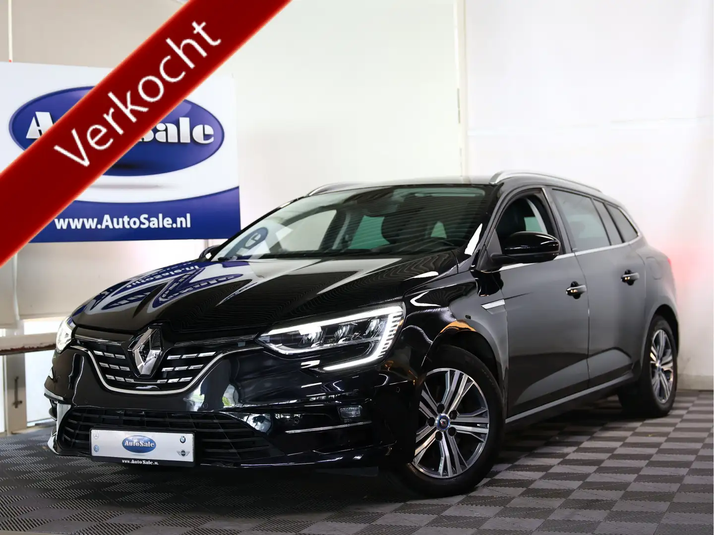 Renault Megane E-Tech Estate 1.6 Plug-In Hybrid NAV CARPLAY VIRTUAL STUU Zwart - 1