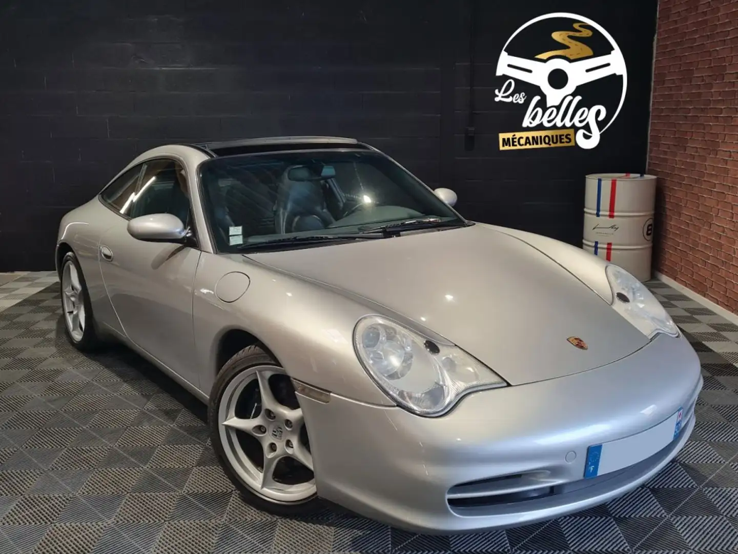 Porsche 911 996 TARGA 3.6l 320ch BVM Plateado - 1