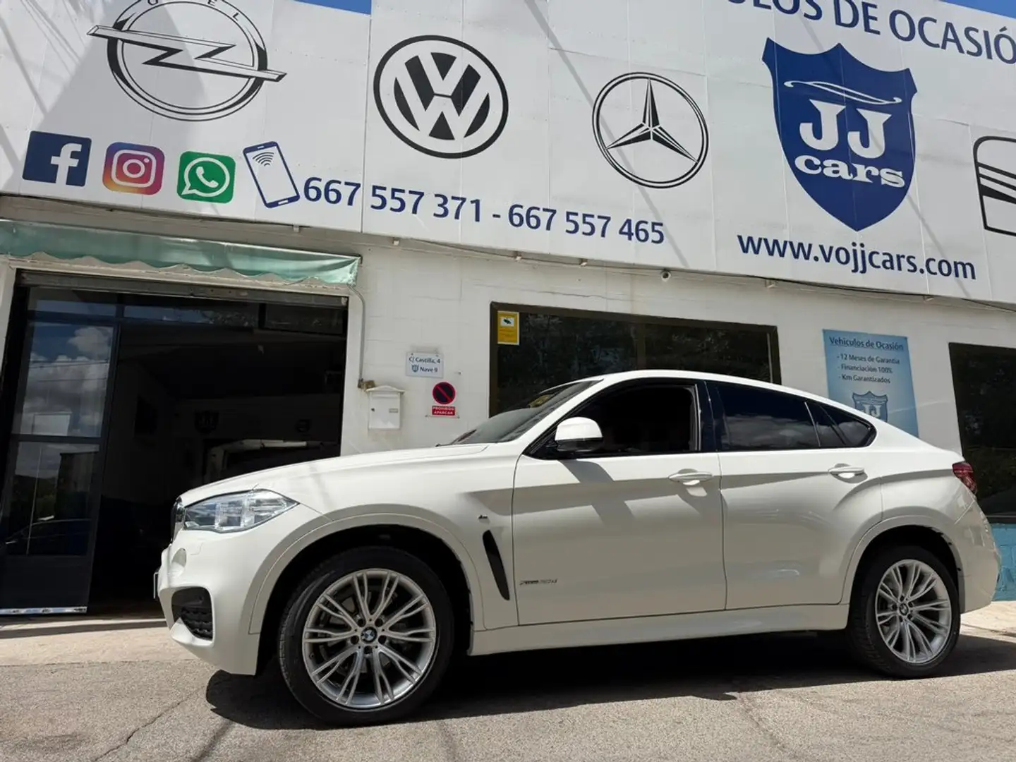 BMW X6 xDrive 30dA Blanco - 1