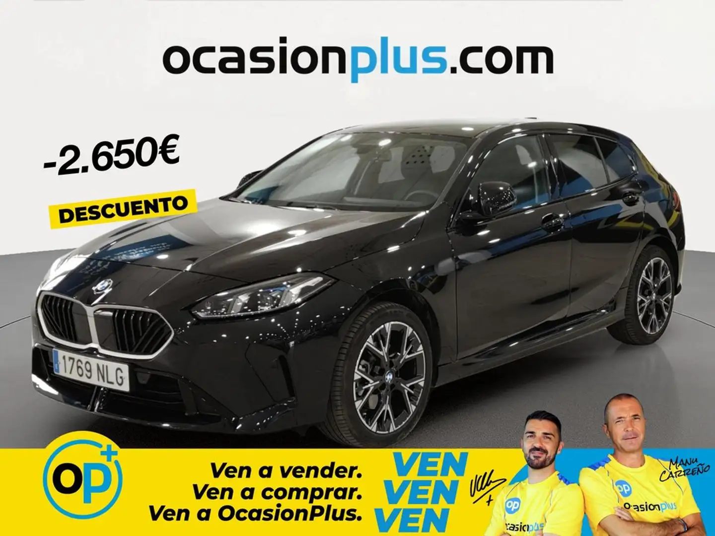 BMW 116 118dA Negro - 1