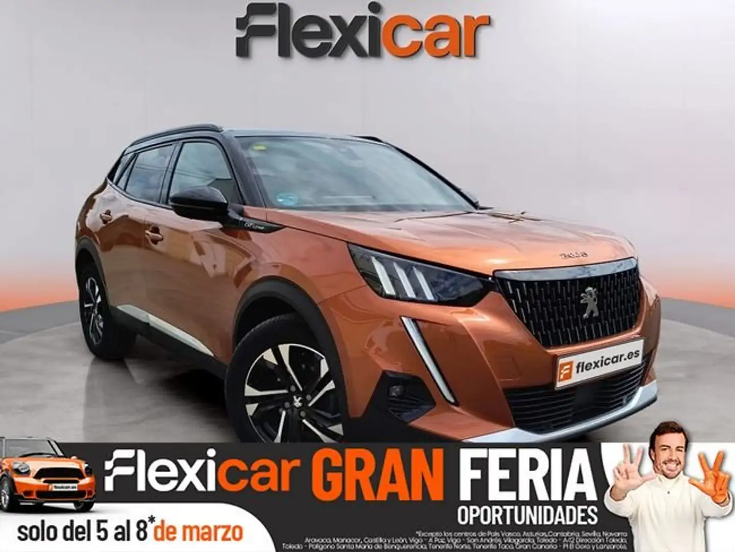 Peugeot 2008 1.2 PureTech S&S GT Line 130 Orange - 1