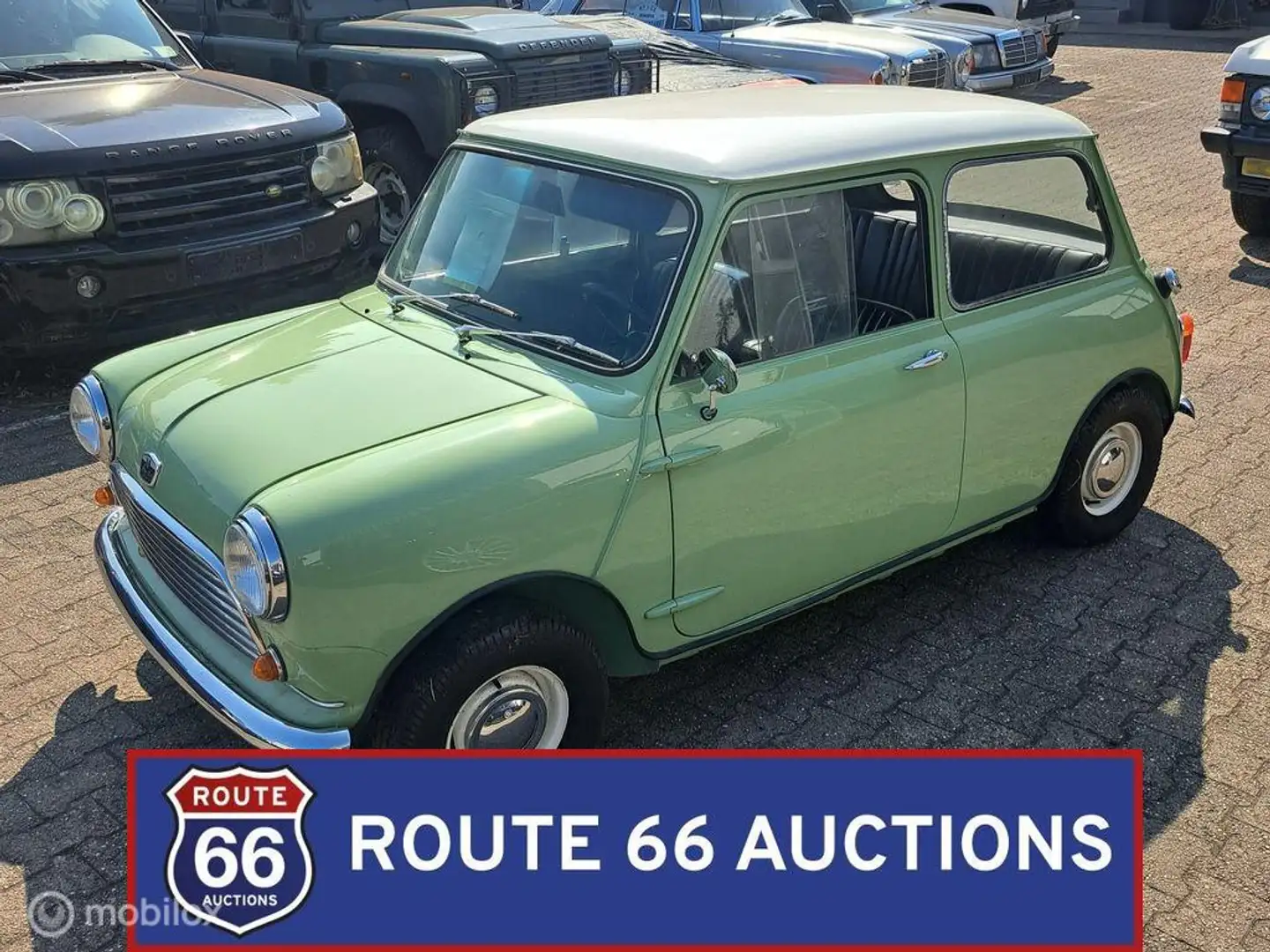 Austin Mini 850 De Luxe | 1961 | Route 66 Auctions Schwarz - 1