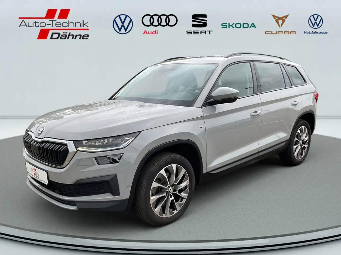 Skoda Kodiaq 2.0 TDI Clever DSG 4x4 NAVI ACC LED Grau - 1