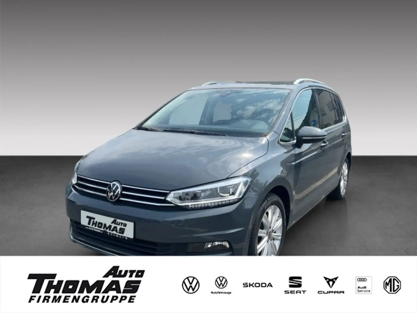 Volkswagen Touran 2.0 TDI DSG Highline SHZ Klima GRA Grau - 1