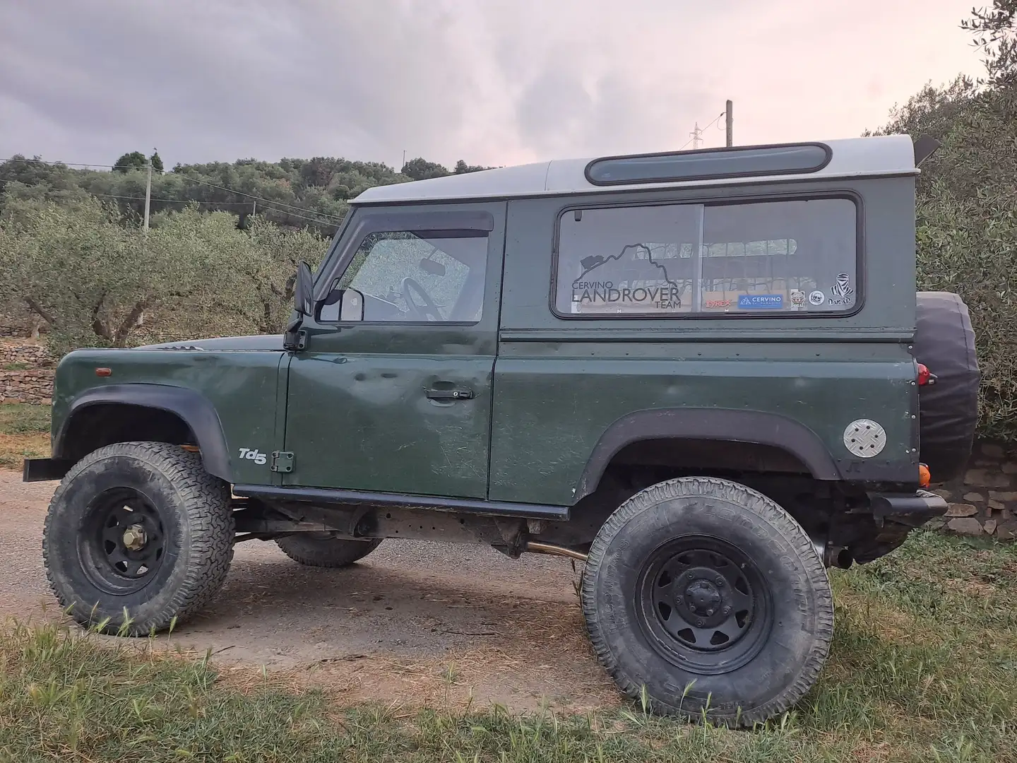 Land Rover Defender Defender V 1990 90 90 2.5 td5 E SW Verde - 1