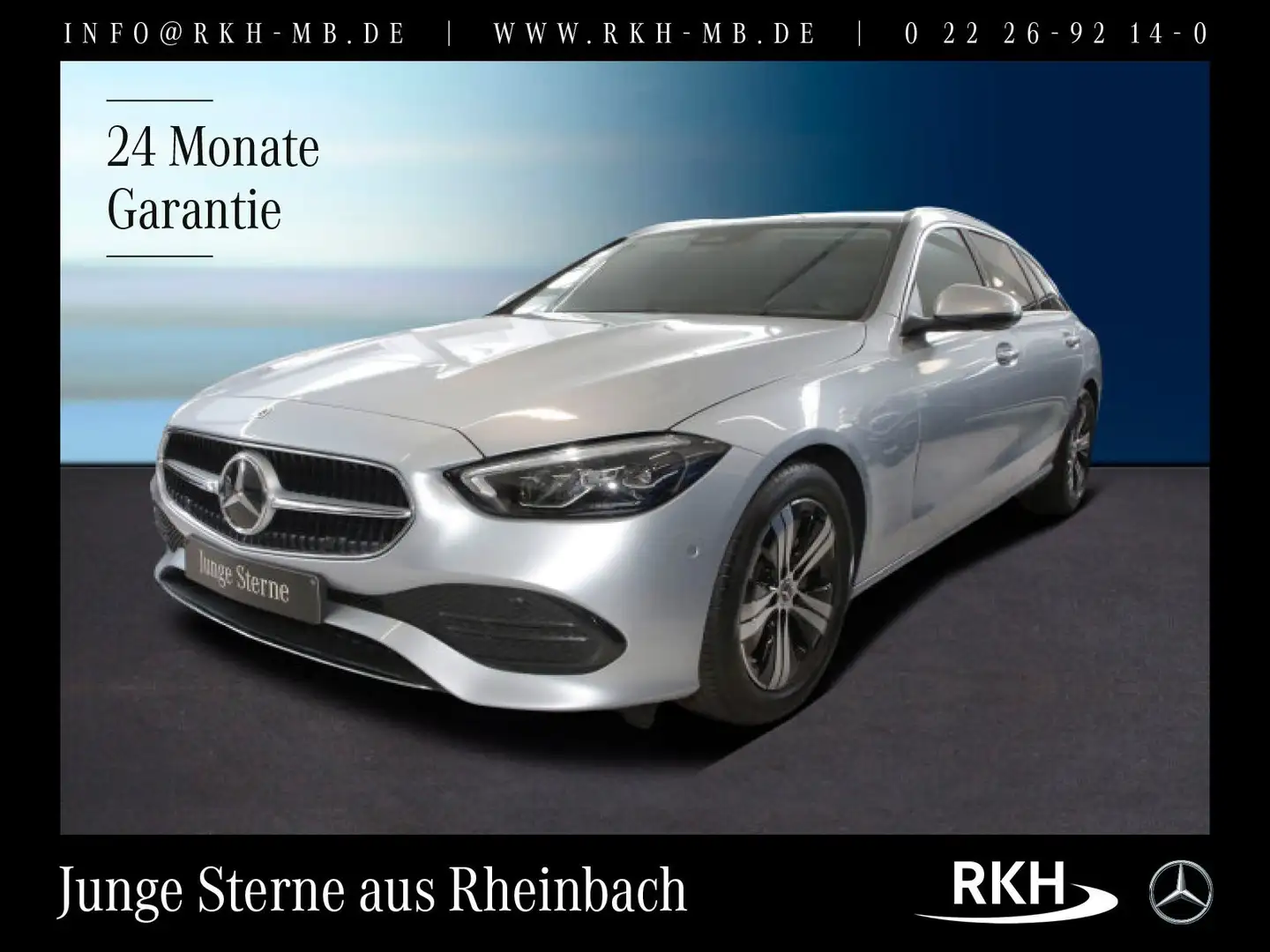 Mercedes-Benz C 180 C 180 T-Mod Avantgarde 9G/Kamera/Totwinkel/AHK Plateado - 1