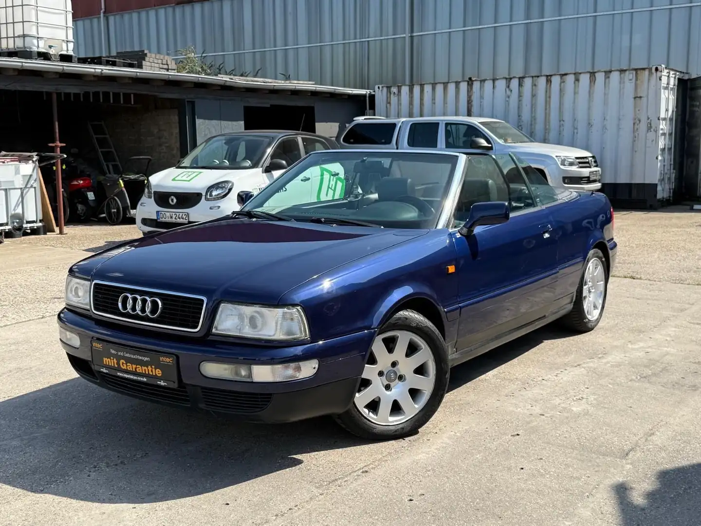 Audi 80 2,6 Cabrio/1.Hand/LEDER/XENON/SHZ/KLIMa Blau - 1