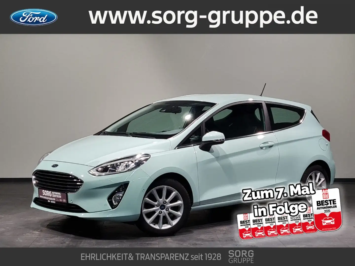 Ford Fiesta 1.0 EcoBoost Titanium*DAB*B&O* Grün - 1