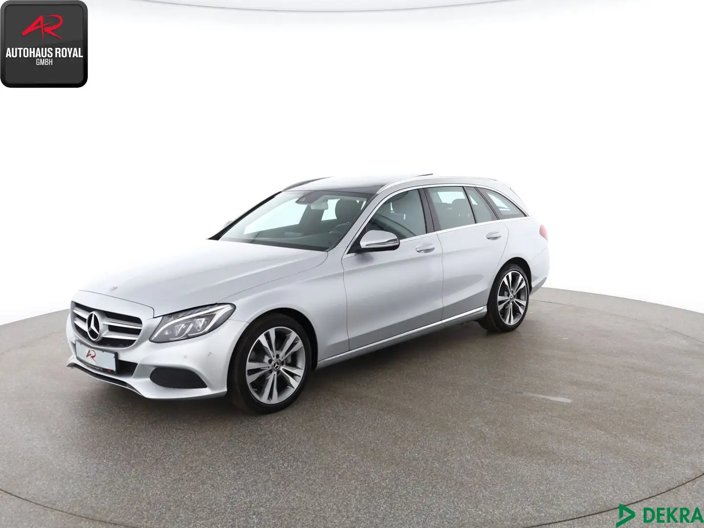 Mercedes-Benz C 220 C 220 d T AVANTGARDE PANO,AHK,ILSLED,SCHECKHEFT Срібний - 1