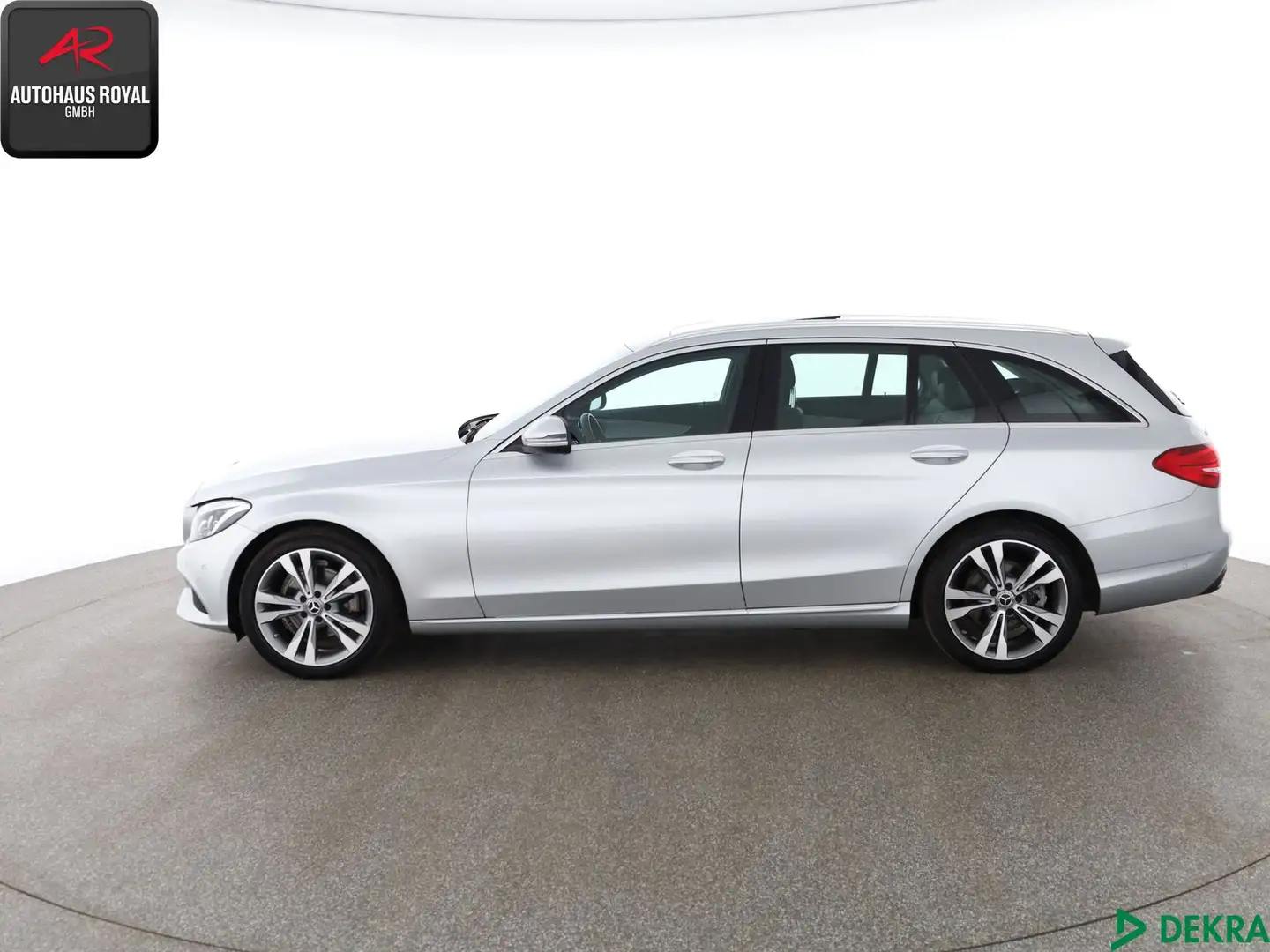 Mercedes-Benz C 220 C 220 d T AVANTGARDE PANO,AHK,ILSLED,SCHECKHEFT Срібний - 2