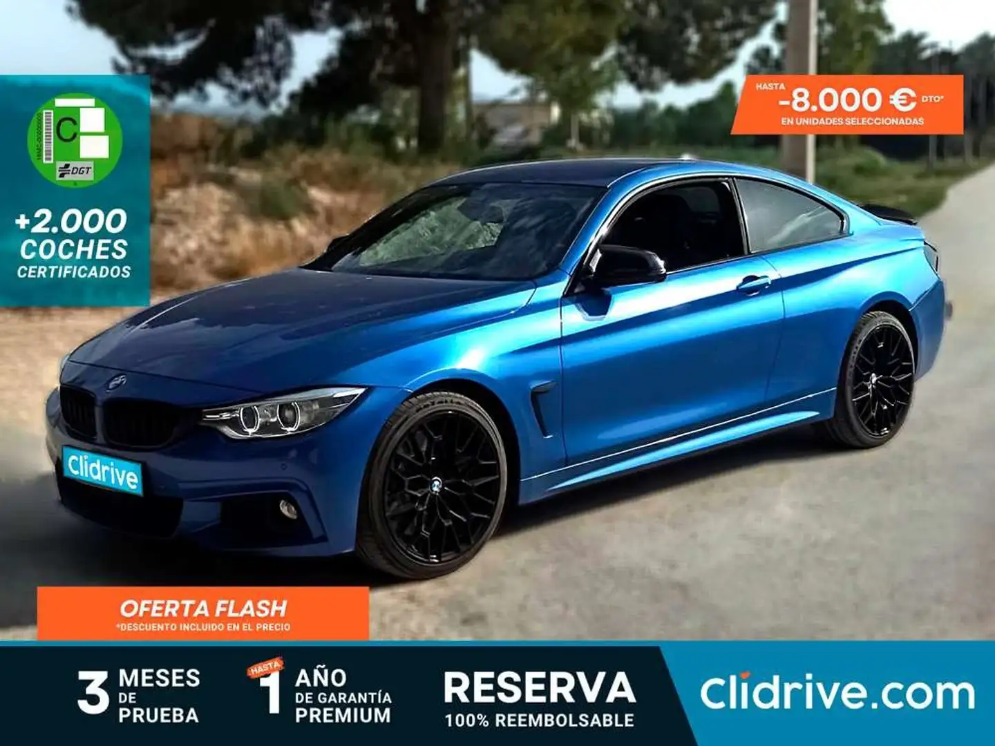 BMW 435 435i xDrive Bleu - 1