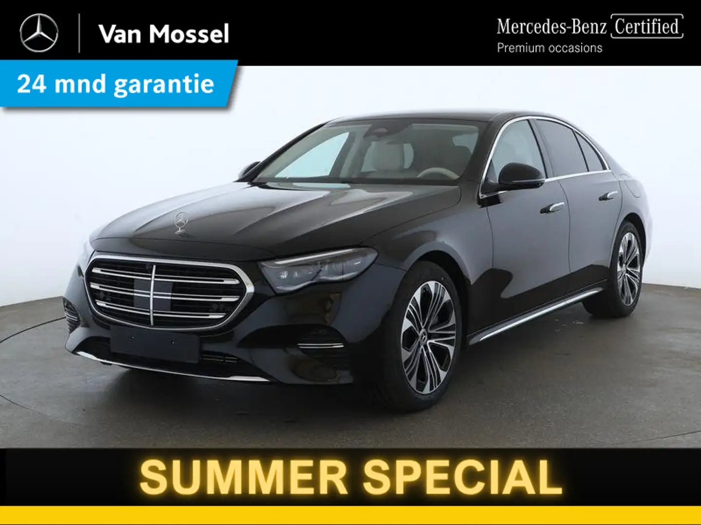 Mercedes-Benz E 300 e Exclusive Line / Premium/ AIRMATIC/ Achterasbest Zwart - 1