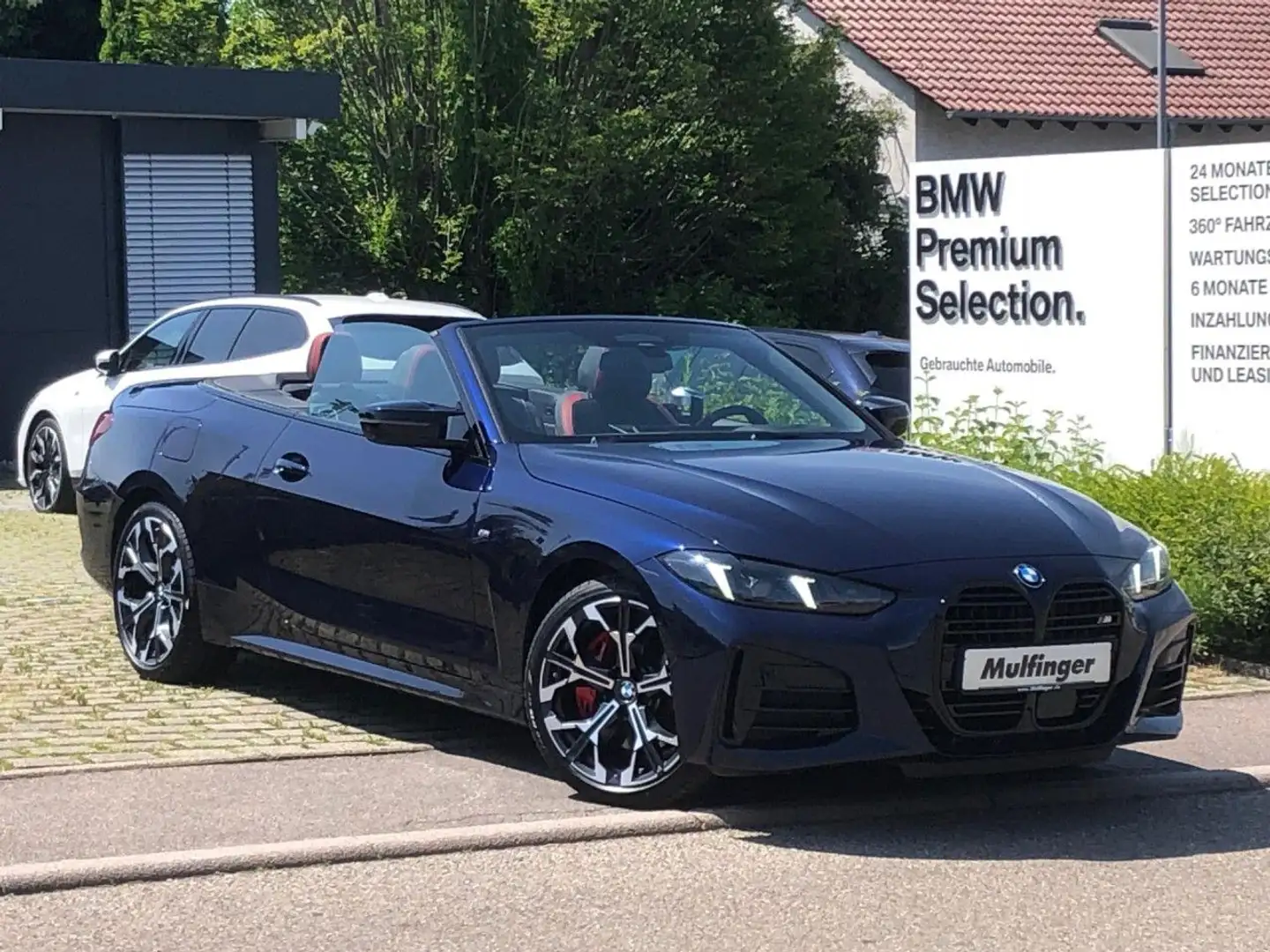 BMW 440 Mi xDr.Cabrio FACELIFT M-PRO HUD ACC AHK PA+ Blau - 2