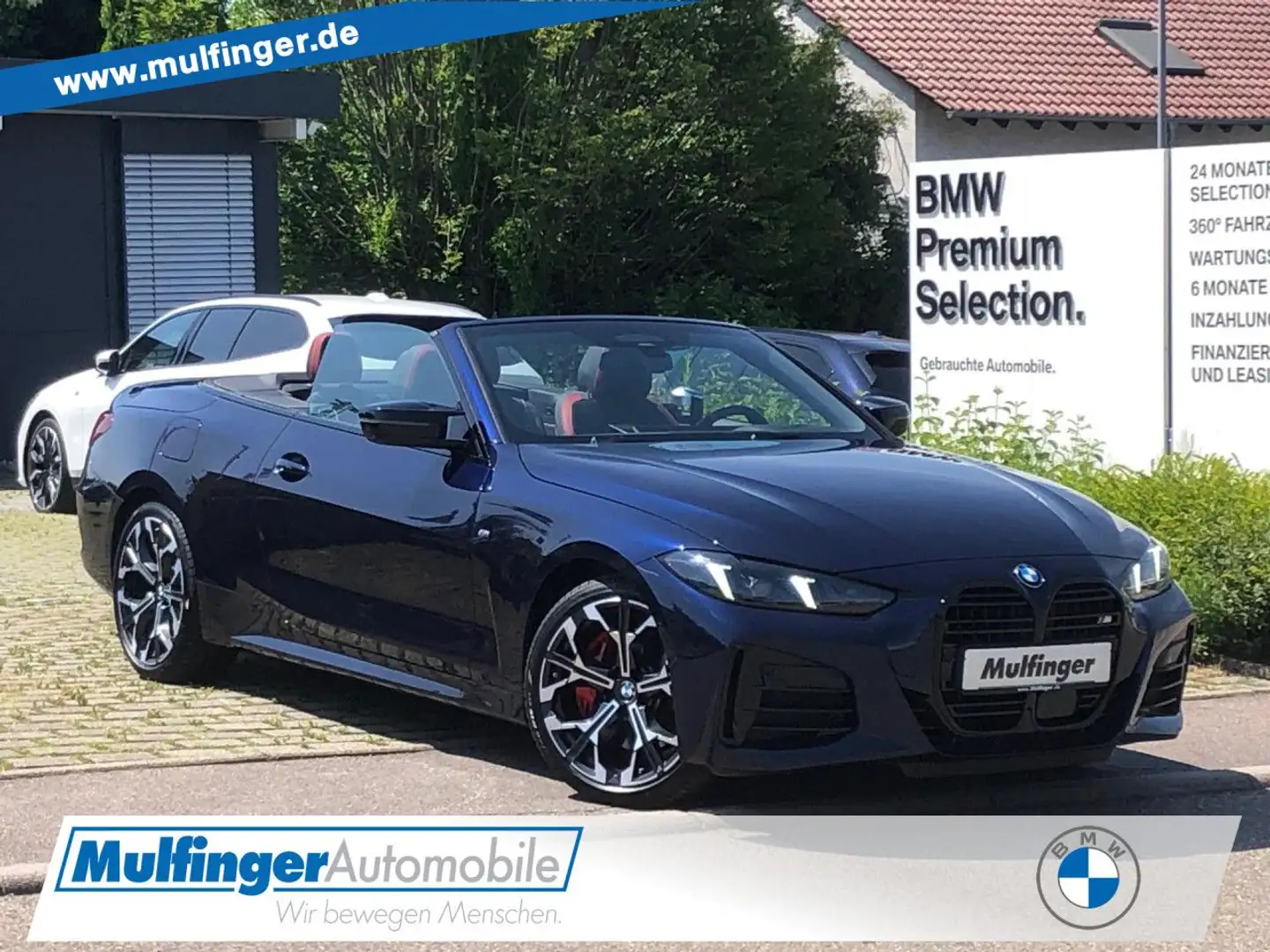 BMW 440 Mi xDr.Cabrio FACELIFT M-PRO HUD ACC AHK PA+ Blau - 1