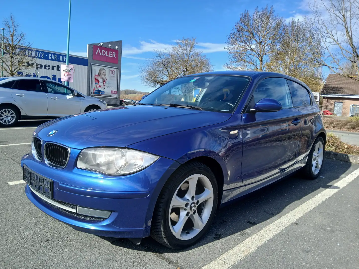 BMW 118 d, DPF,2008,TÜV NEU, Navi, PDC, Klima, Albastru - 1