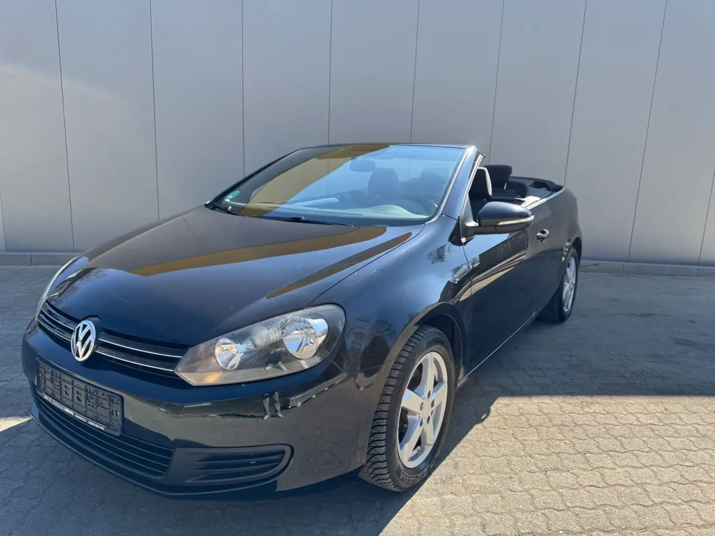 Volkswagen Golf VI Cabriolet Basis Noir - 2