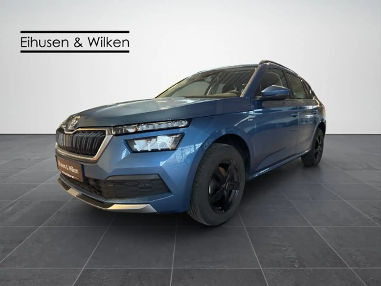 Skoda Kamiq 1.0+TSI+DRIVE 125+KLIMA+TEIL LED+DAB+ Bleu - 2