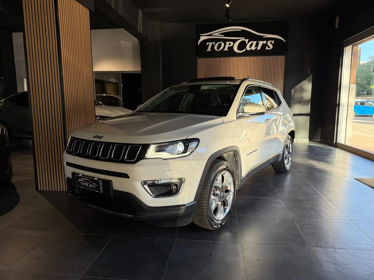 Jeep Compass Compass II 2017 1.6 mjt Limited 2wd 120cv my19 Blanc - 1