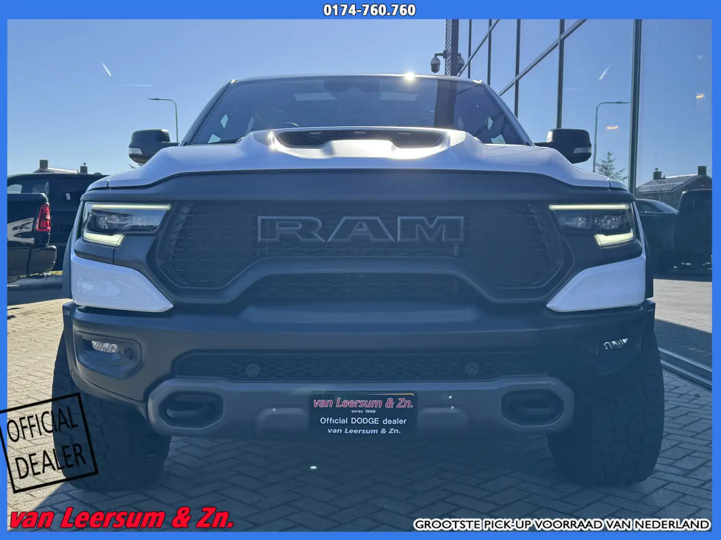 Dodge RAM 6.2 V8 TRX 717PK | Pano | Draadloze Carplay | Digi Blanco - 2