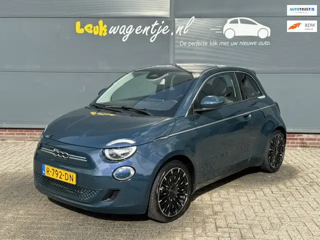 Fiat 500e Icon 42 kWh *camera *stoelverw. *chroompack *17”