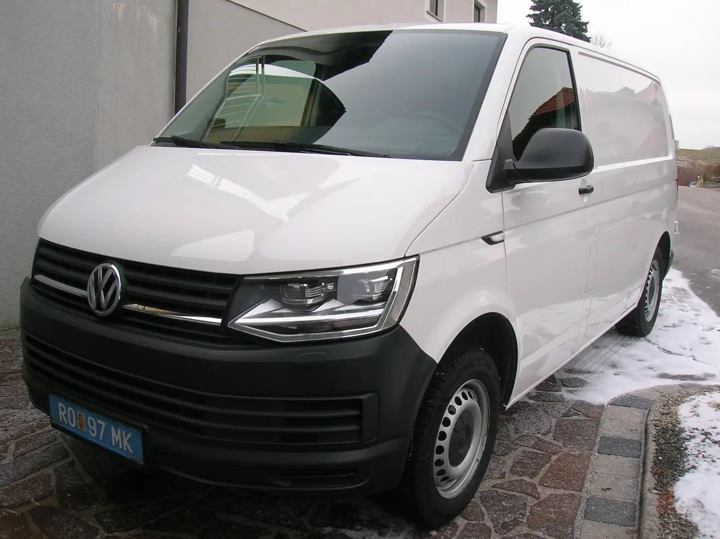 Volkswagen T6 Transporter Kasten Led - Scheinwerfer Klima Würth Regale, Weiß - 1