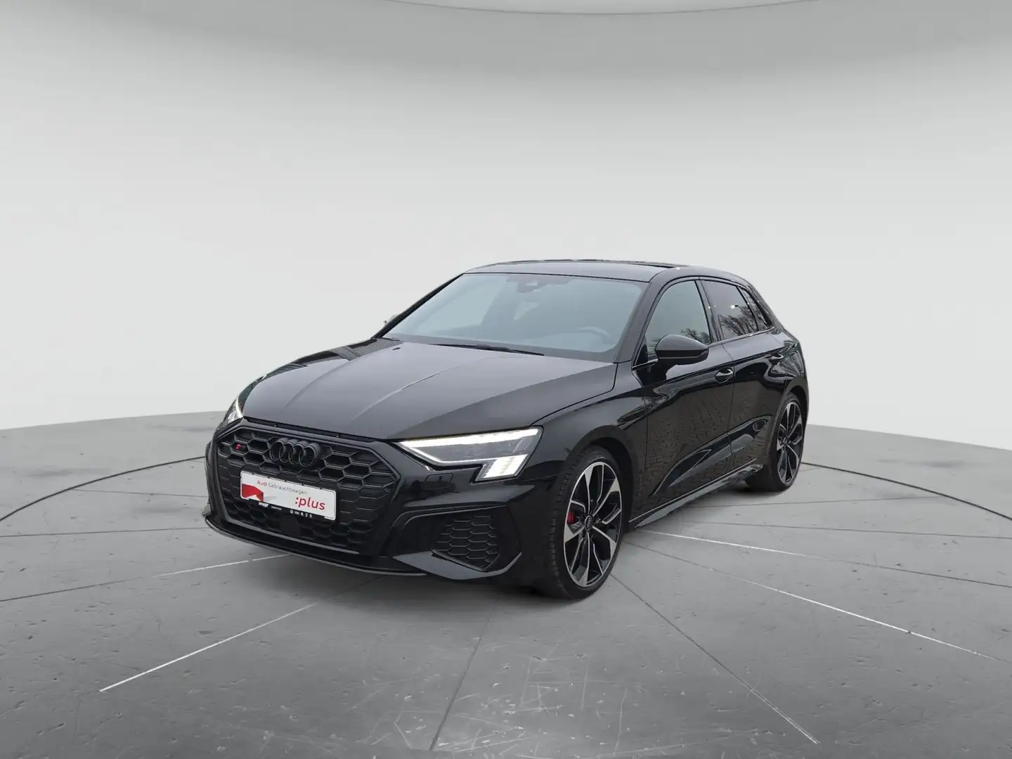 Audi S3 2.0 TFSI qu. S tronic, LEDER/MATRIX Schwarz - 2