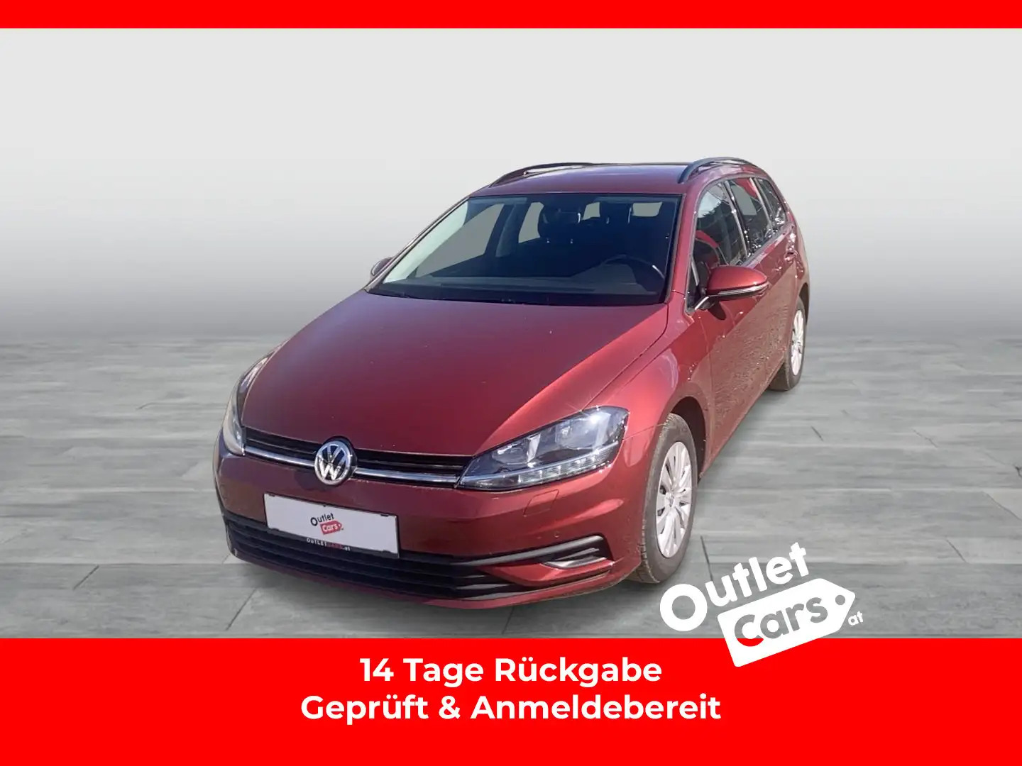 Volkswagen Golf Variant Comfortline TSI Rot - 1