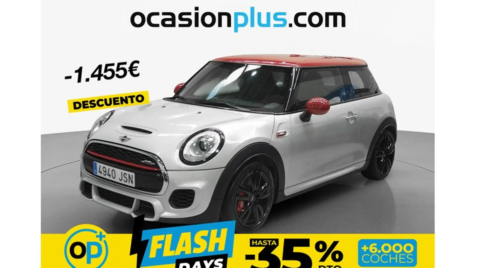 MINI John Cooper Works Aut. Plateado - 1