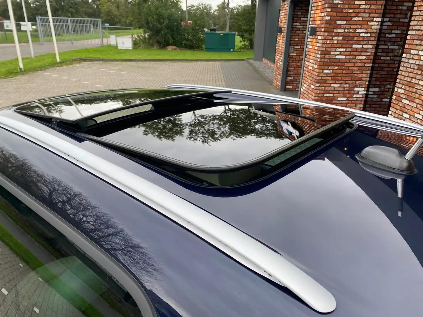 MINI Cooper S Countryman Mini 1.6 Chili Pano Beige Leer Cruise Nette Auto! Blauw - 2