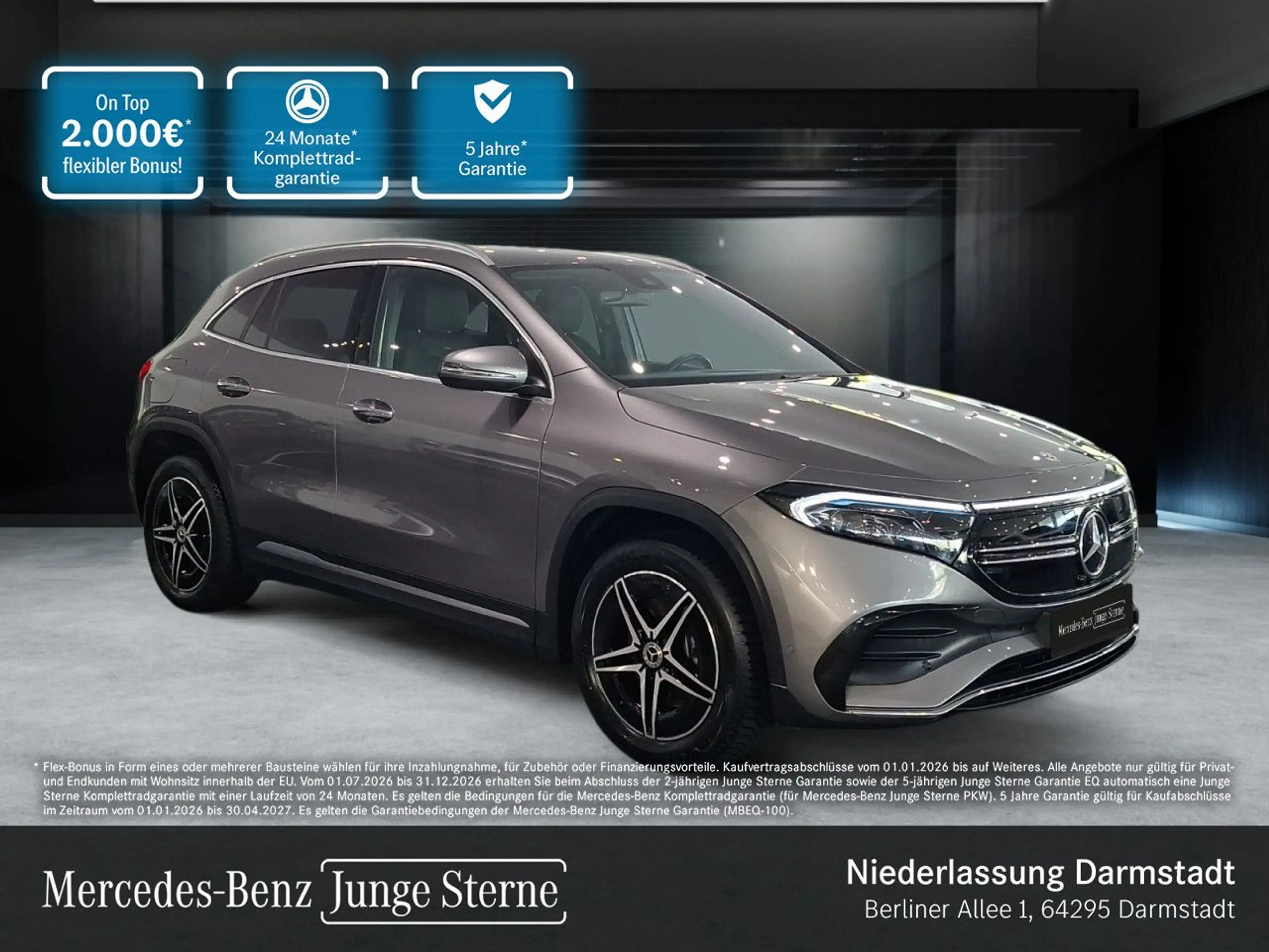 Mercedes-Benz EQA 300 4M AMG+PLUS-PAKET+KAMERA+KEYLESS+SPUR
