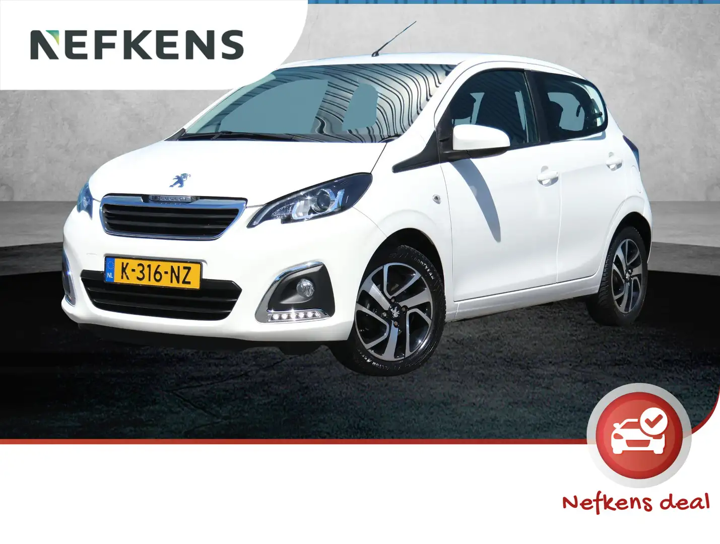 Peugeot 108 1.0 e-VTi Allure | AppleCarplay/AndroidAuto | Airc Wit - 1