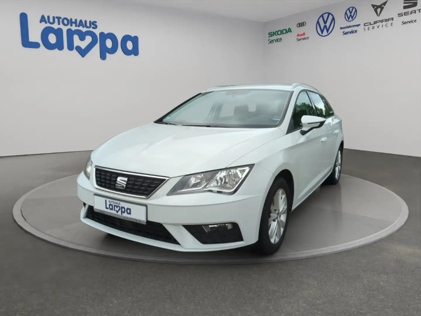 SEAT Leon Sportstourer Style 1.0 TSI 6-Gang NAV,PDC,MFL,KLIM Weiß - 2