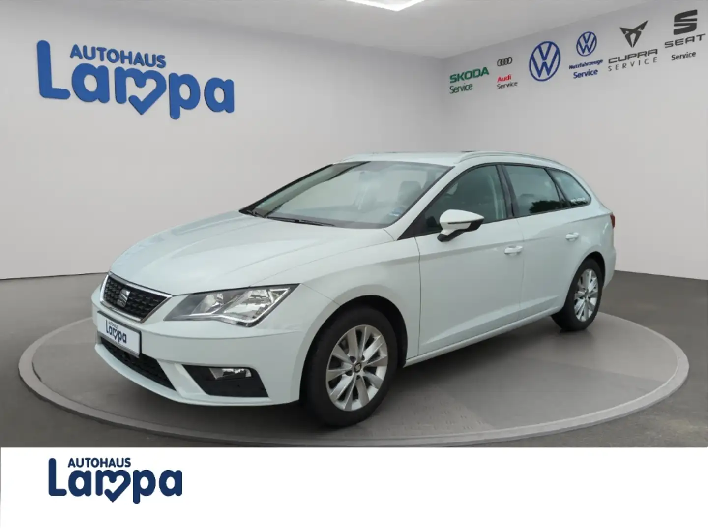 SEAT Leon Sportstourer Style 1.0 TSI 6-Gang NAV,PDC,MFL,KLIM Weiß - 1