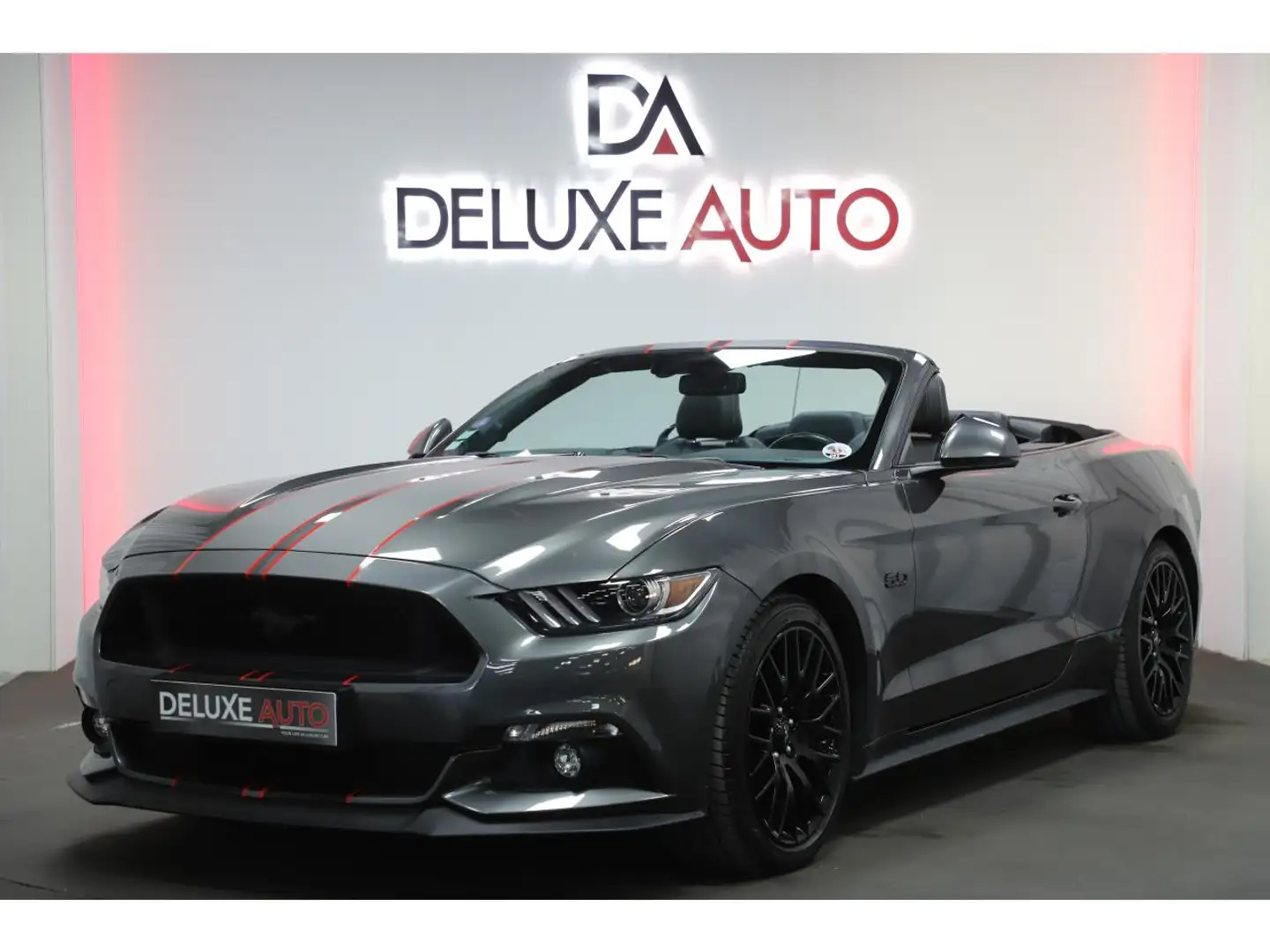 Ford Mustang GT 5.0 V8 Ti-VCT 421 - BVA Gris - 1