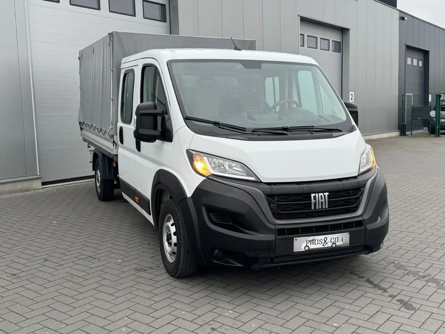 Fiat Ducato 7 PLACES/ CAISSE BACHE/ TVA RECUPERABLE/ 1ERE MAIN Wit - 1