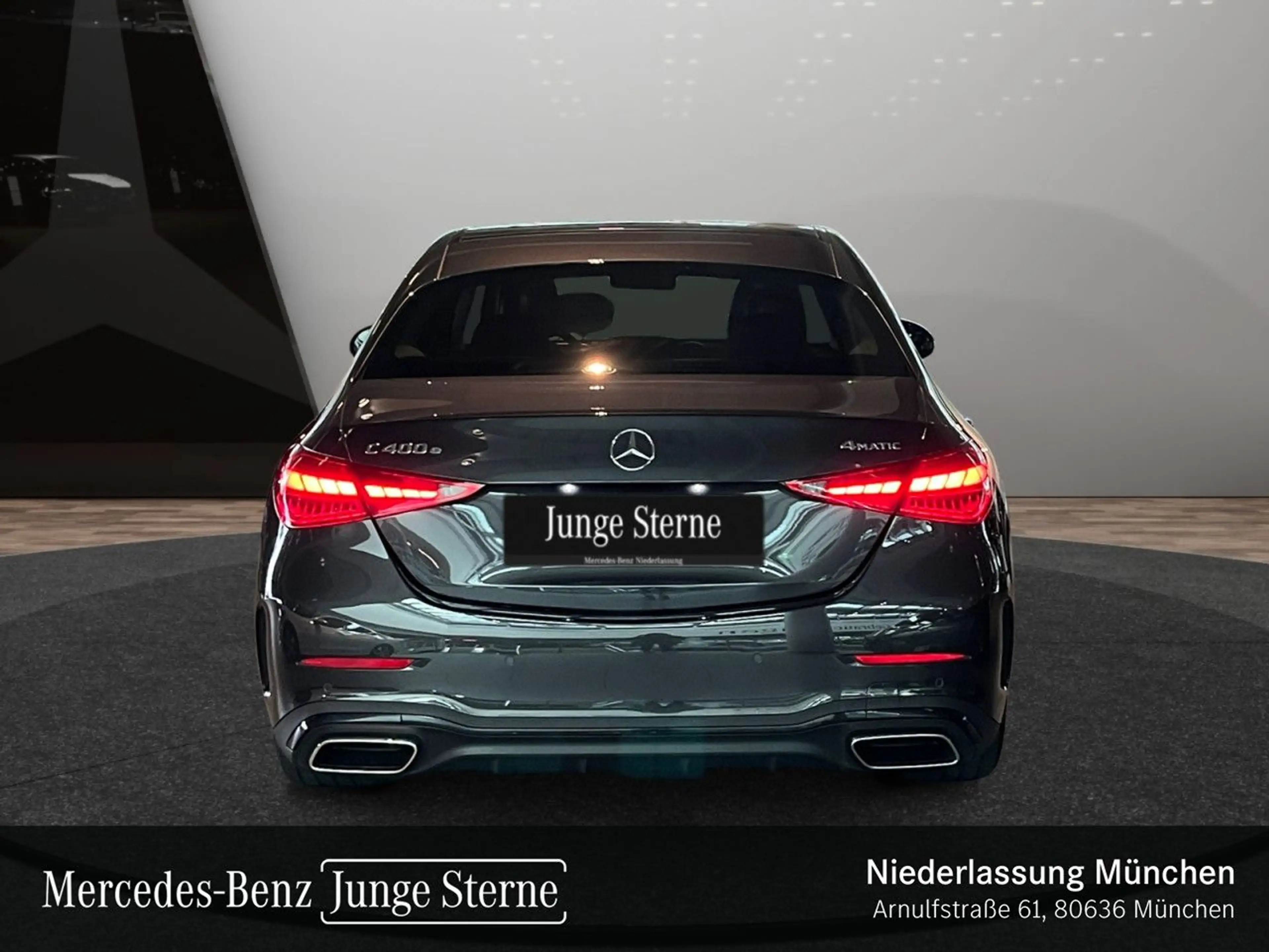 Mercedes-Benz C 400 e 4M AMG+NIGHT+PANO+360+BURMESTER+SITZKLIMA — photo 9