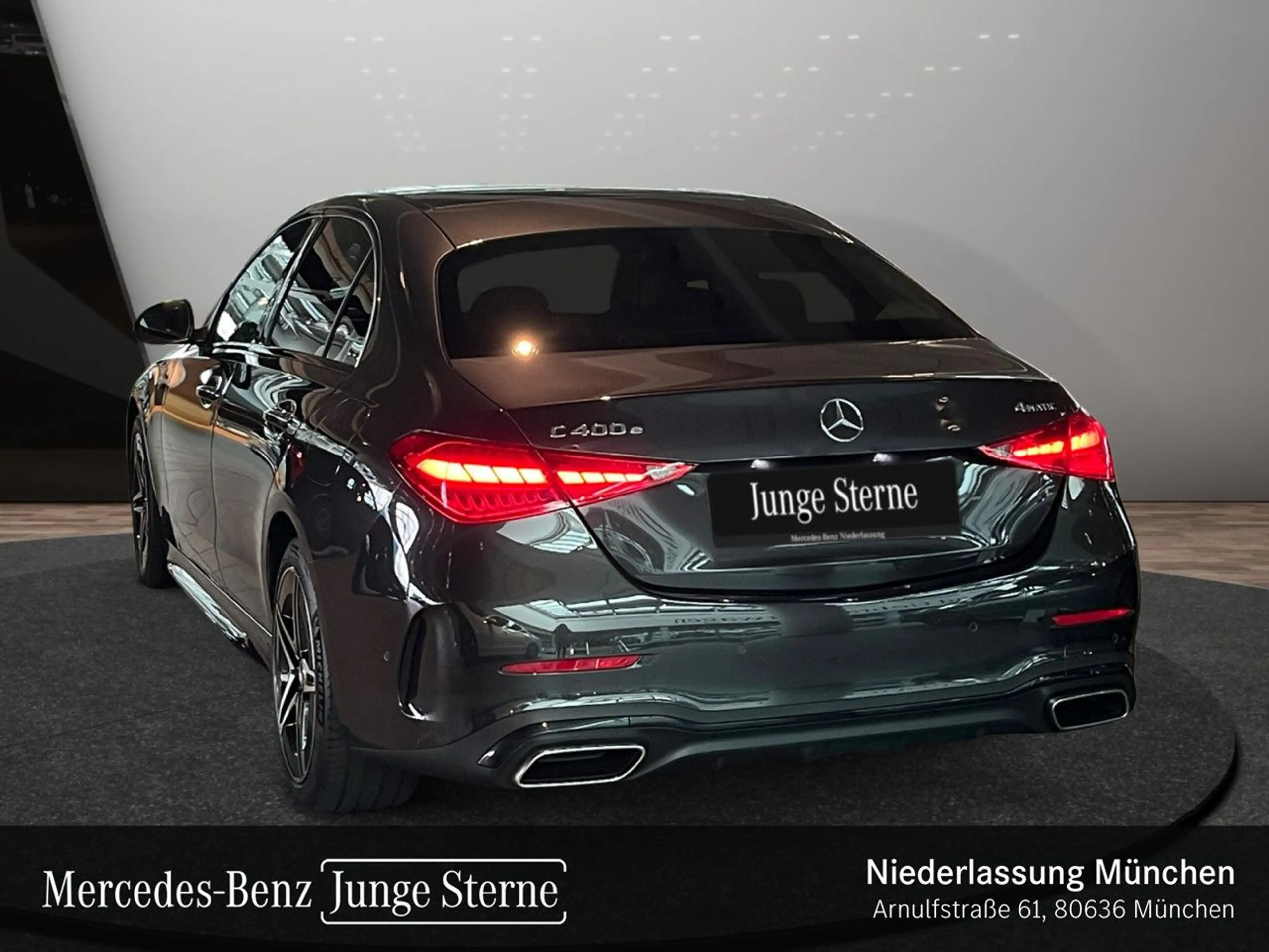 Mercedes-Benz C 400 e 4M AMG+NIGHT+PANO+360+BURMESTER+SITZKLIMA — photo 10